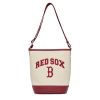 Bag MLB korea | Varsity Basic Canvas Bucket Bag Boston Red Sox