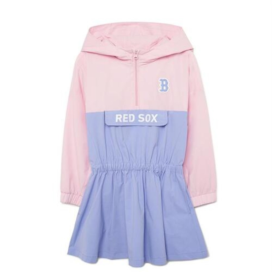 Kids MLB korea Dresses | [Kids] Basic Anorak Dress Boston Red Sox