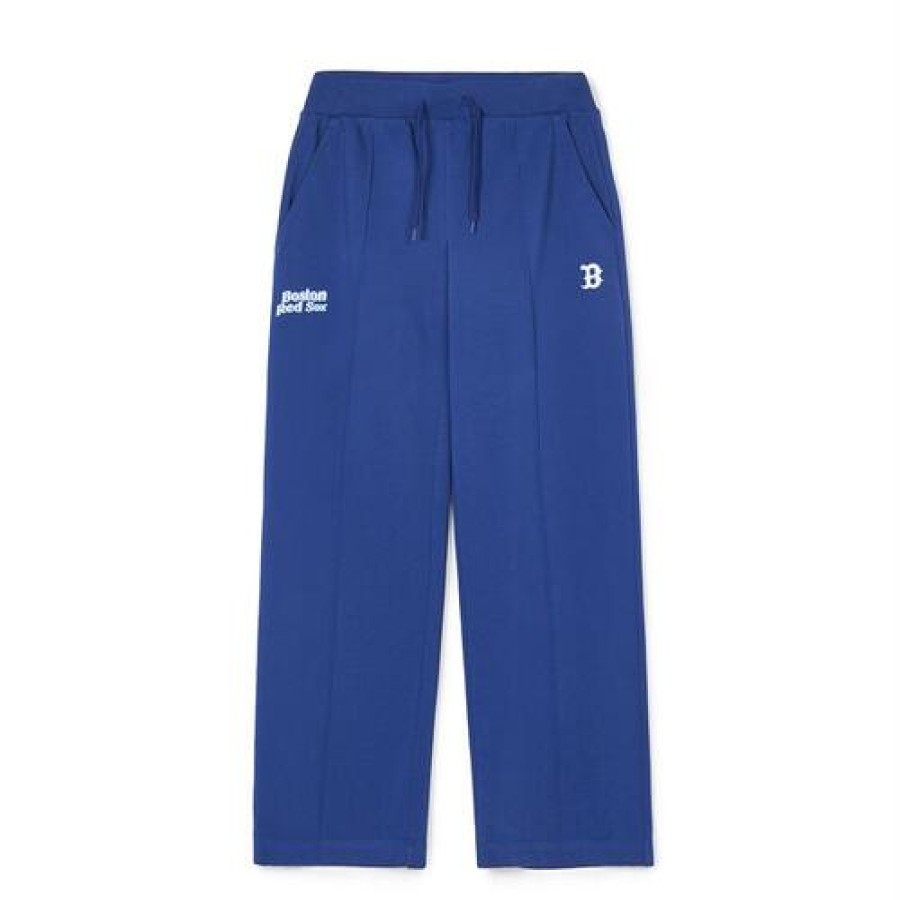 Apparel MLB korea Pants | [Wms] Women`S Varsity Pintuck Wide Pants Boston Redsox