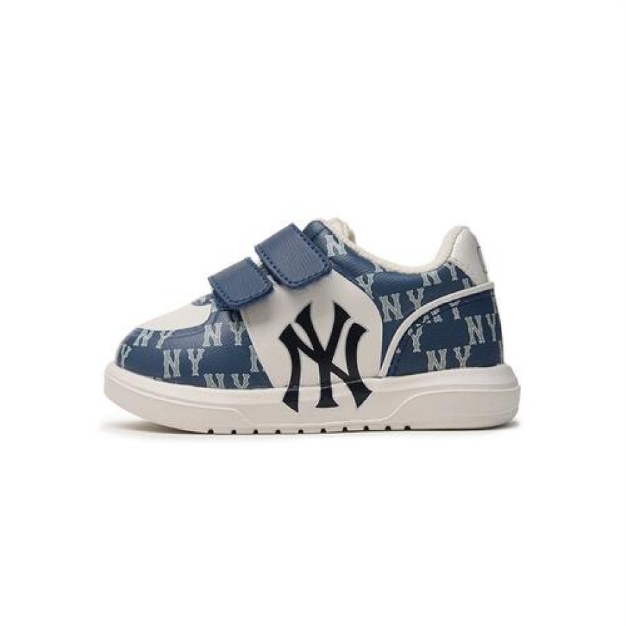 Kids MLB korea Sneakers | [Kids] Chunky Liner Baby Denim Monogram New York Yankees