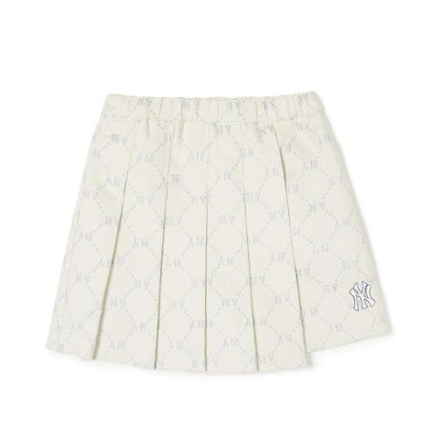 Kids MLB korea Skirts | [Kids] Dia Monogram Woven Skort New York Yankees