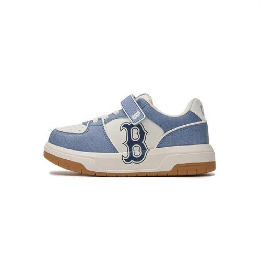 Kids MLB korea Sneakers | [Kids] Chunky Liner Denim Junior Boston Red Sox