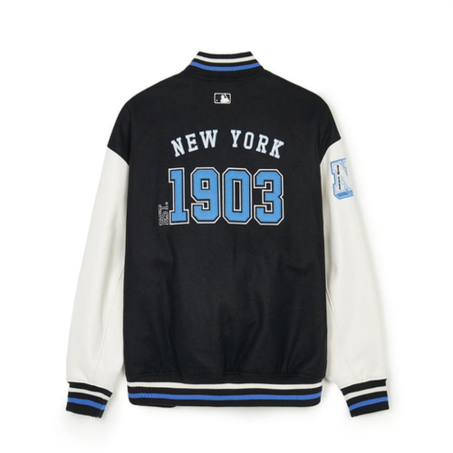 Apparel MLB korea Jackets | Wool Wappen Varsity Jacket New York Yankees