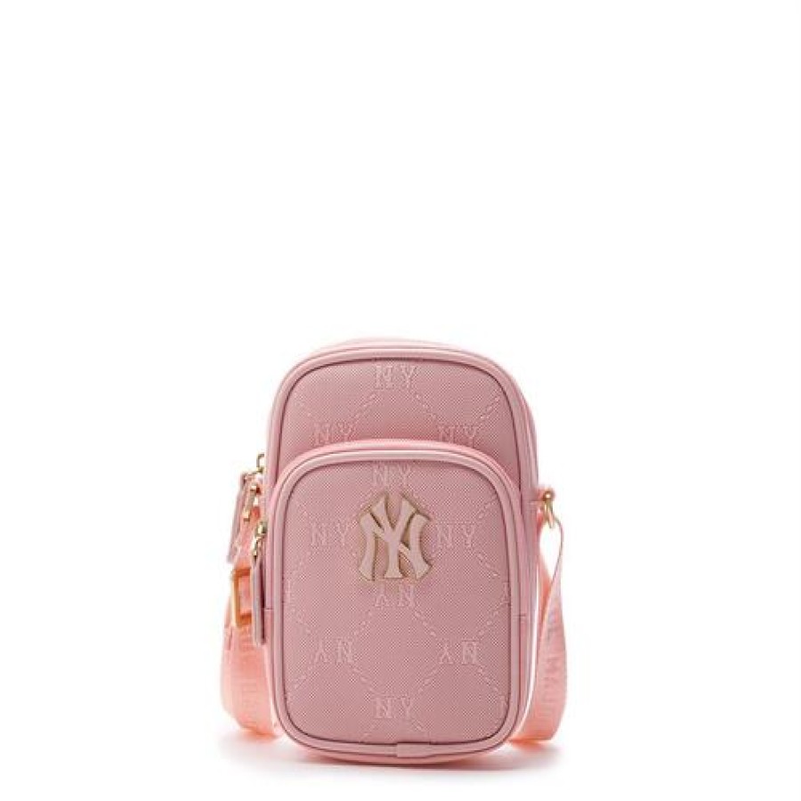 Kids MLB korea Bags | [Kids] Dia Monogram Embo Cross Bag New York Yankees