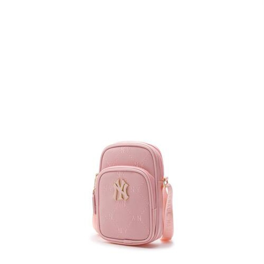 Kids MLB korea Bags | [Kids] Dia Monogram Embo Cross Bag New York Yankees