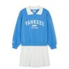 Kids MLB korea Dresses | [Kids] Varsity Sweatshirt Dress New York Yankees