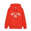 Apparel MLB korea Hoodies | Varsity Over Fit Hoodie Boston Redsox