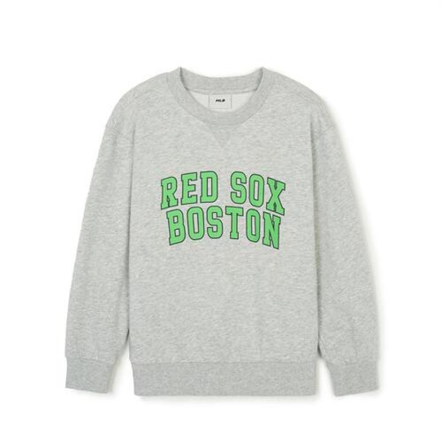 Kids MLB korea Sweatshirts | [Kids] Varsity Mtm Set Up Boston Red Sox