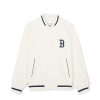 Apparel MLB korea Jackets | Classic Monogram Jersey Jqd Raglan Varsity Jacket(Single-Layer) Boston Redsox