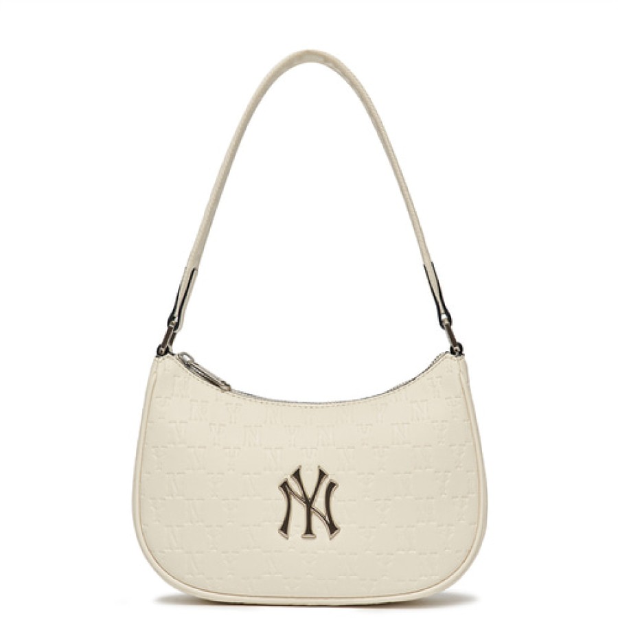 Bag MLB korea | Monogram Embo Hobo Bag New York Yankees