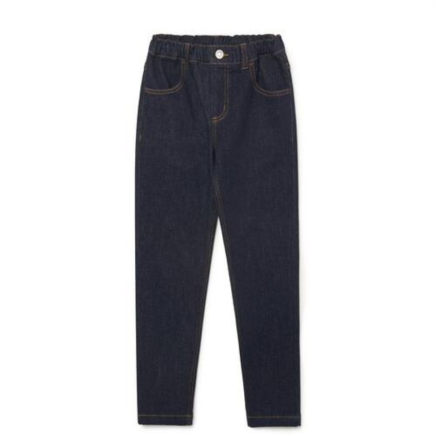 Kids MLB korea Pants | [Kids] Basic Brushed Denim Pants New York Yankees