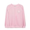 Kids MLB korea Sweatshirts | [Kids] Girl`S Basic Brushed Velour Sweatshirt New York Yankees