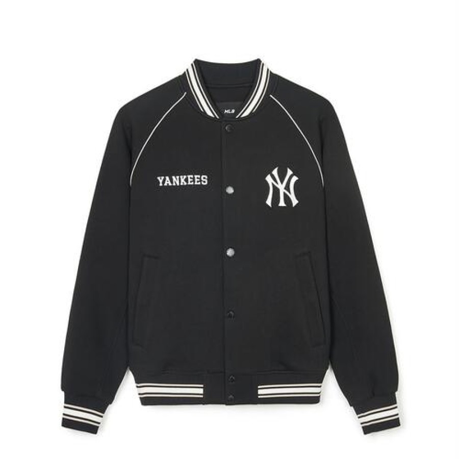 Apparel MLB korea Varsity Jackets | Jersey Basic Raglan Varsity Jacket New York Yankees