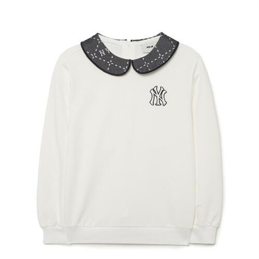 Kids MLB korea Sweatshirts | [Kids] Dia Monogram Layered Sweatshirt New York Yankees