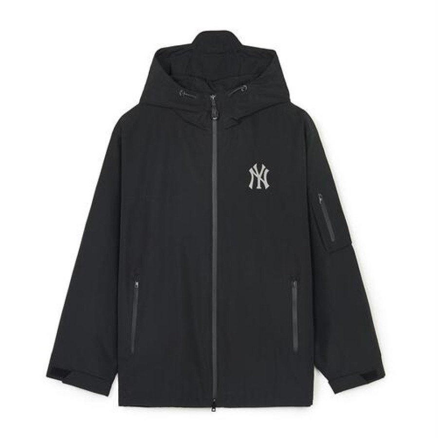 Apparel MLB korea Windbreakers | Gorpcore Reflective Big Logo Windbreaker (Set) New York Yankees