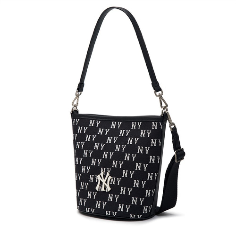 Bag MLB korea | Classic Monogram Jacquard Bucket Bag New York Yankees