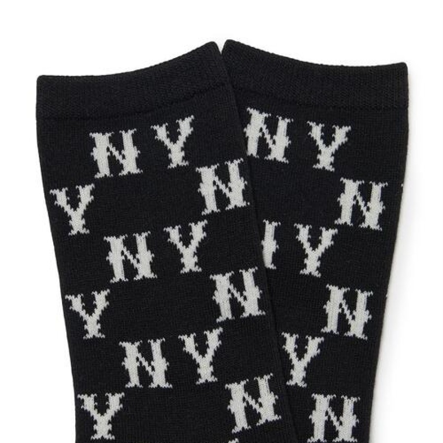 Kids MLB korea Others | [Kids] Classic Monogram 3Ea Socks Mlb