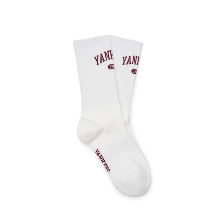 Acc MLB korea Socks | Varsity Lettering Mid Socks New York Yankees