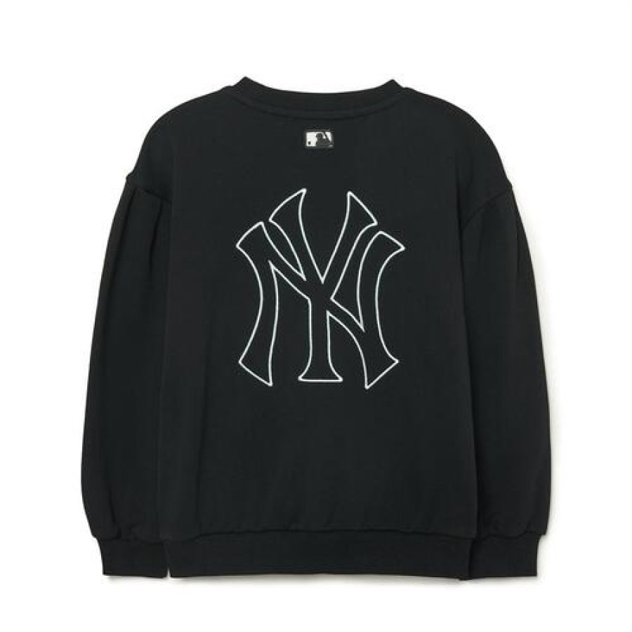 Kids MLB korea T-Shirts | [Kids] Girl`S Basic Sweatshirt New York Yankees