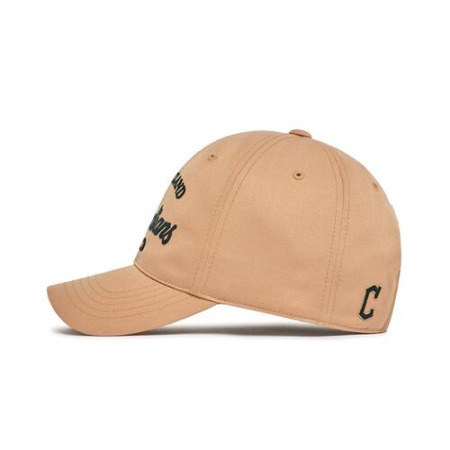 Cap MLB korea Un_Structure | Basic Cursive Logo Unstructured Ball Cap Cleveland Indians