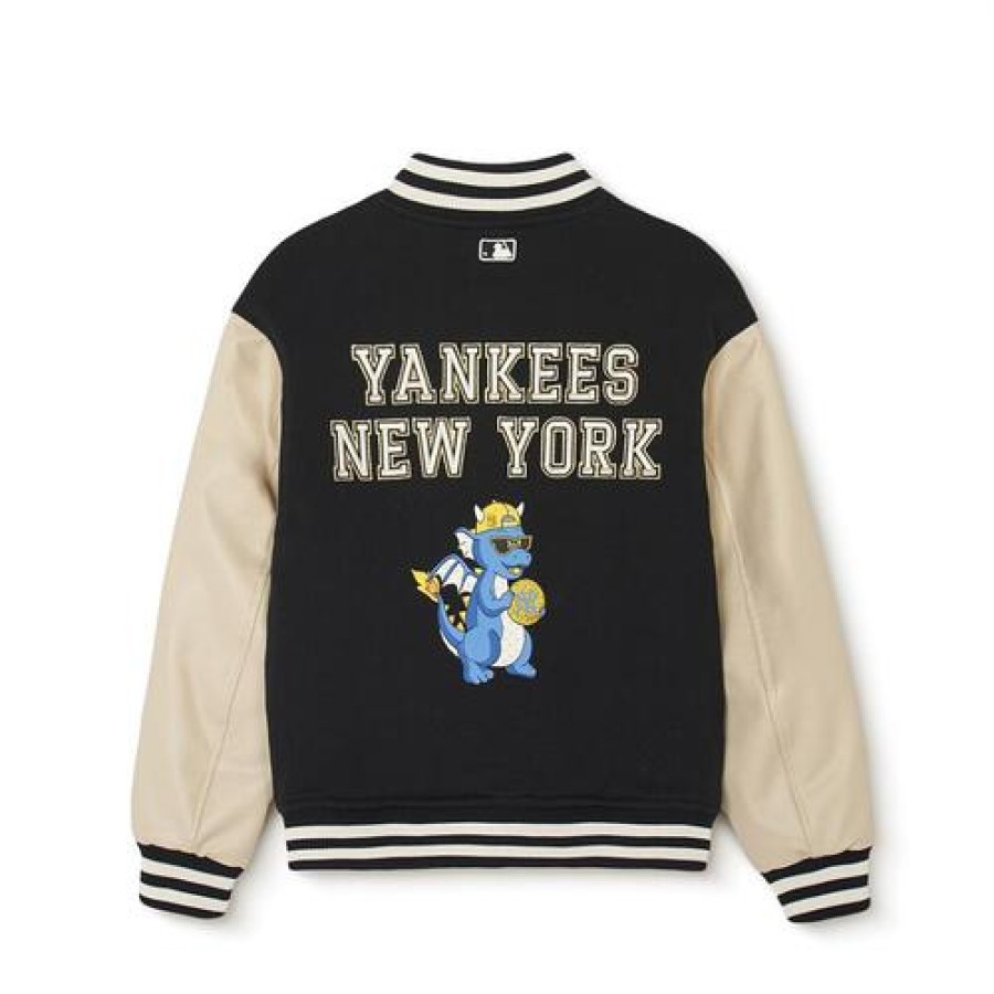 Acc MLB korea Varsity Jackets | [Kids] Dragon Varsity Jumper New York Yankees