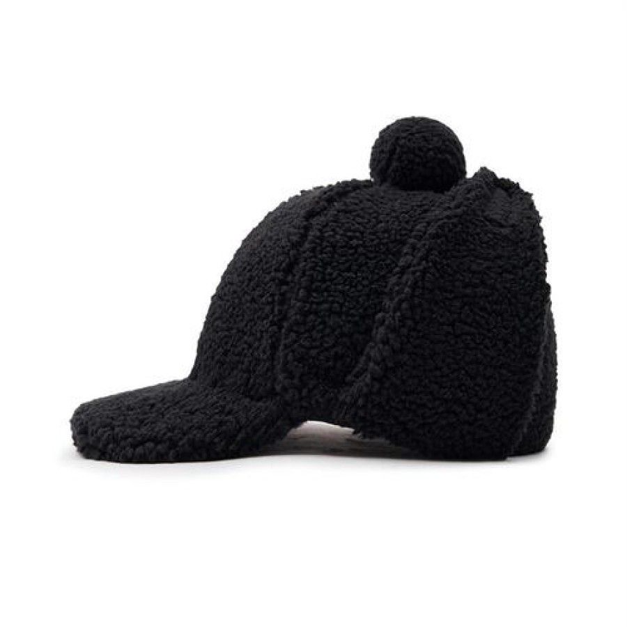 Kids MLB korea Winter Hats | [Kids] Fleece Pompom Ear Flap Cap New York Yankees