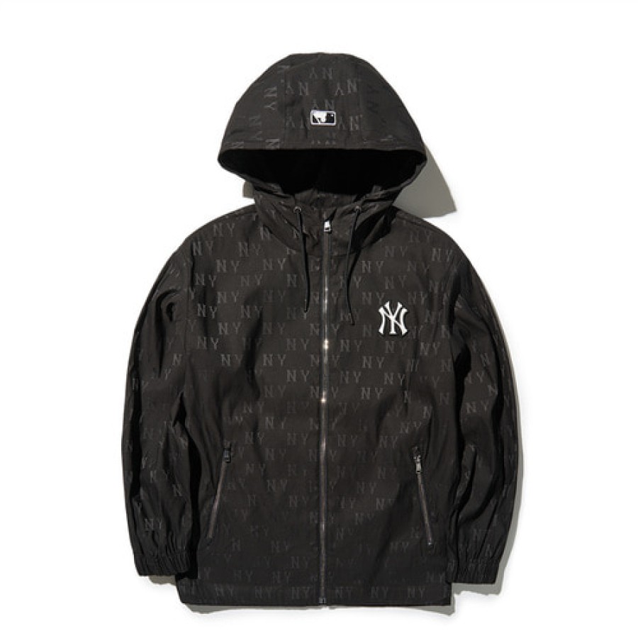 Apparel MLB korea Windbreakers | Classic Monogram Jqd Windbreaker New York Yankees