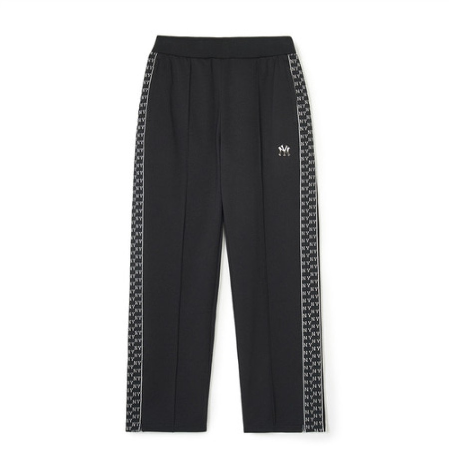 Apparel MLB korea Pants | [Wms] Women`S Basic Luxleisure Taping Jersey Straight Pants New York Yankees