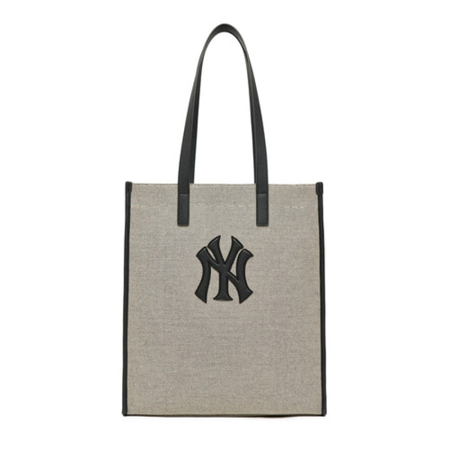 Bag MLB korea | Basic Canvas Vertical Tote Bag New York Yankees