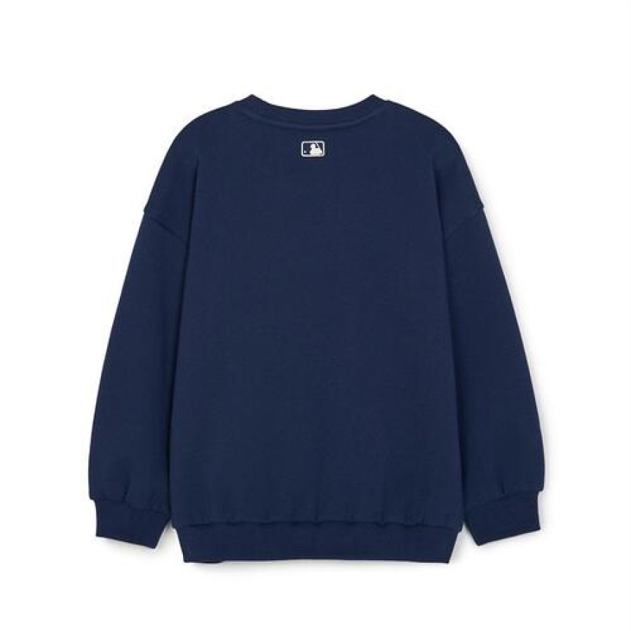 Kids MLB korea Sweatshirts | [Kids] Green Play Brushed Sweatshirt New York Yankees