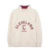 Kids MLB korea Sweatshirts | [Kids] Varsity Half Zip Sweatshrit Cleveland Indians