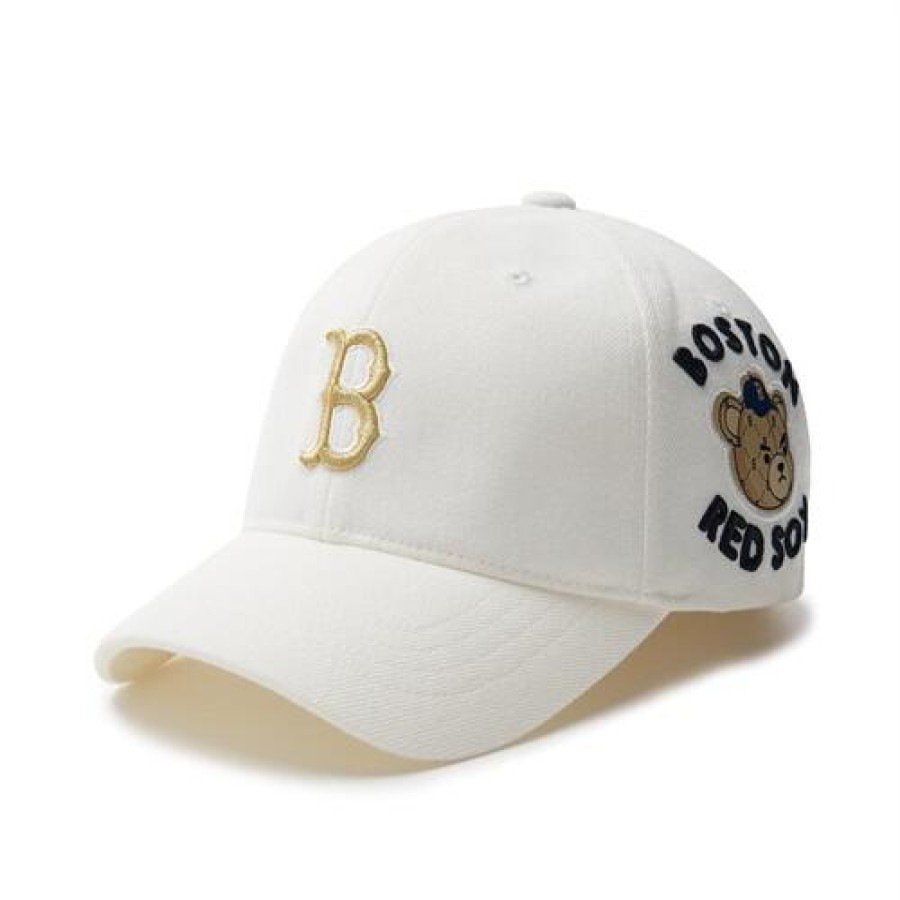 Kids MLB korea Original Caps | [Kids] Megabear Monogram Ball Cap Boston Red Sox