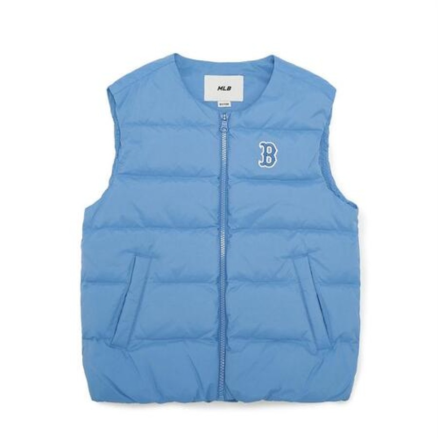 Acc MLB korea Padded Jackets | [Kids] (Duck 9010) Air Daily Light Weight Down Vest Boston Red Sox