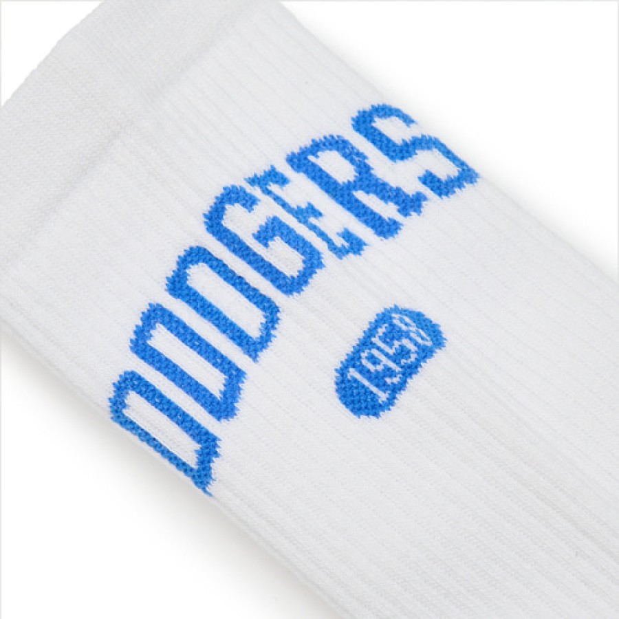 Acc MLB korea Socks | Varsity Lettering Mid Socks Los Angeles Dodgers