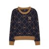 Kids MLB korea Sweatshirts | [Kids] Dia Monogram Pullover New York Yankees