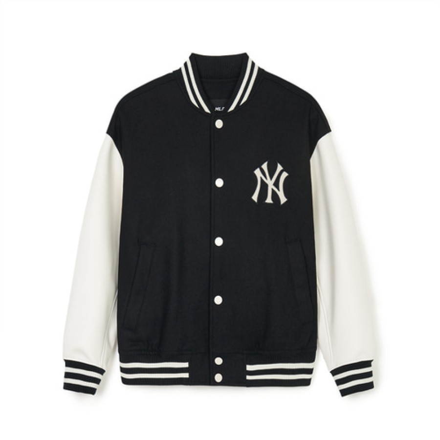 Apparel MLB korea Jackets | Wool Big-Lux Varsity Jacket(Single-Layer) New York Yankees