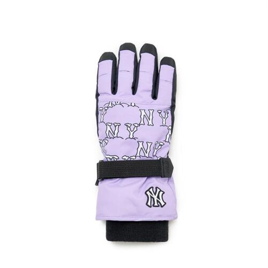 Kids MLB korea Others | [Kids] Winter Monogram Board Gloves New York Yankees