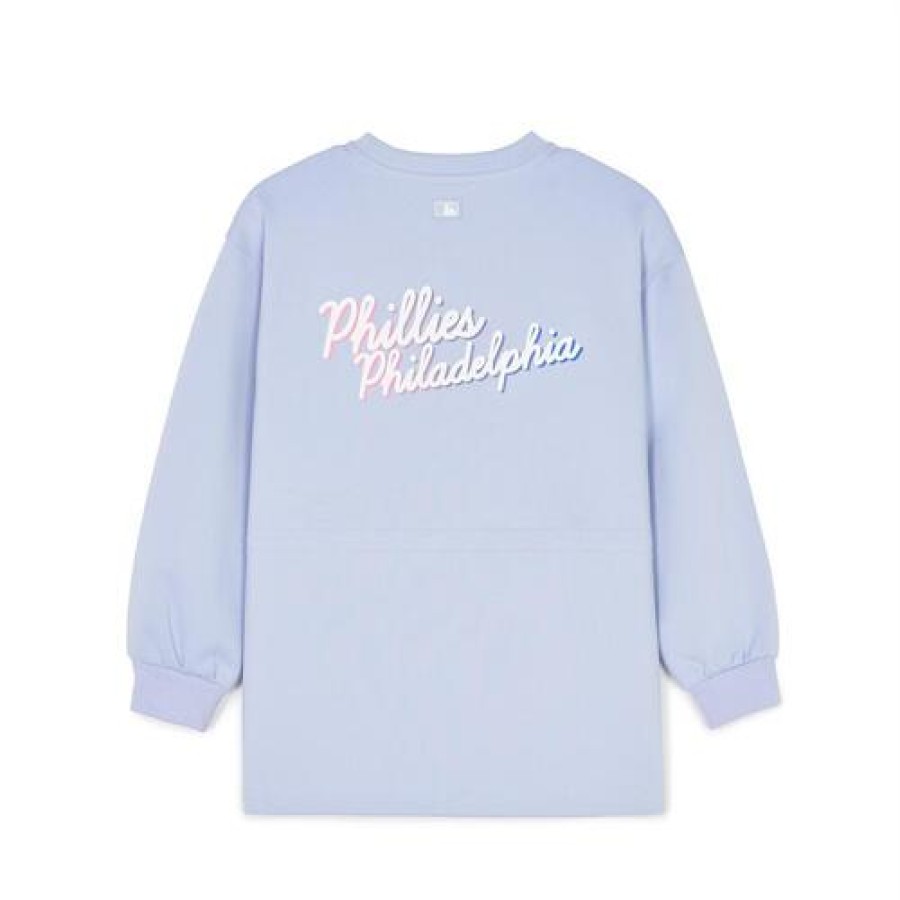 Kids MLB korea Sweatshirts | [Kids] Athleisure Long Sweatshirt(Girl) Philadelpia Phillies