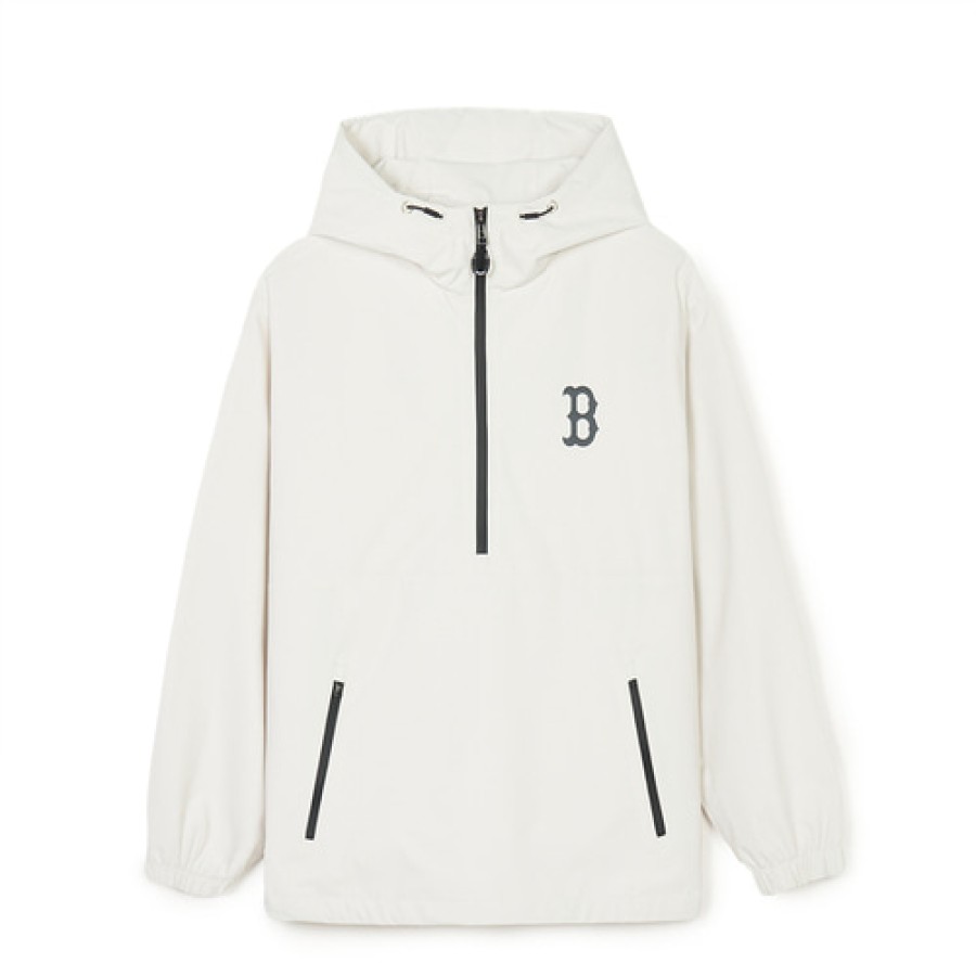 Apparel MLB korea Hoodies | Gorpcore Reflective Hood Anorak Boston Redsox