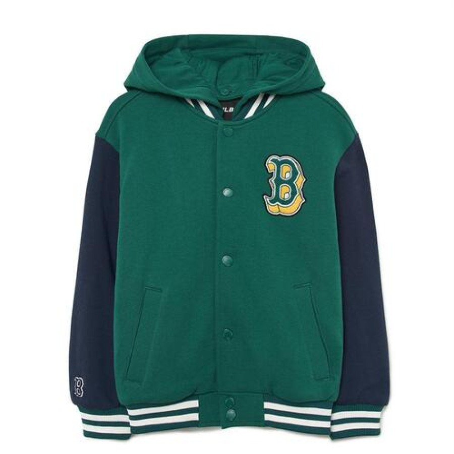 Acc MLB korea Jumpers | [Kids] Varsity Classic Baseball Jp Boston Red Sox