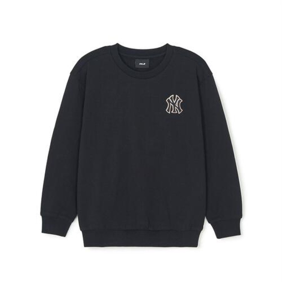 Kids MLB korea Sweatshirts | [Kids] Dia Monogram Applique Sweatshirt New York Yankees