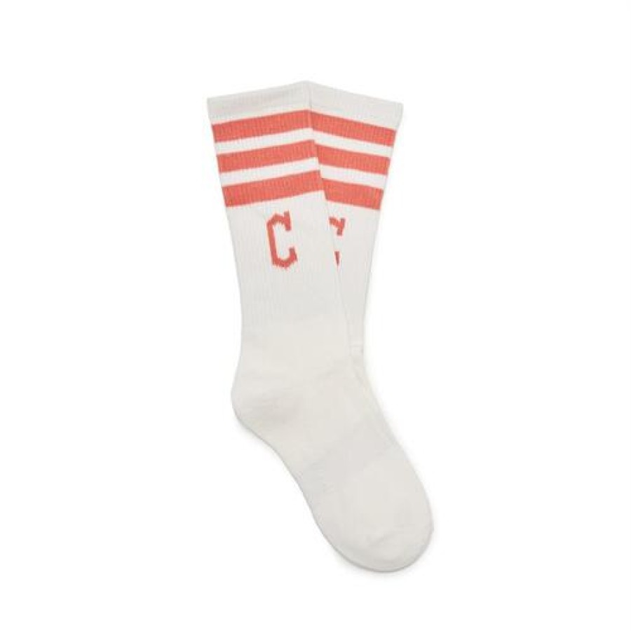 Kids MLB korea Others | [Kids] Basic Daily Skate Socks Cleveland Indians