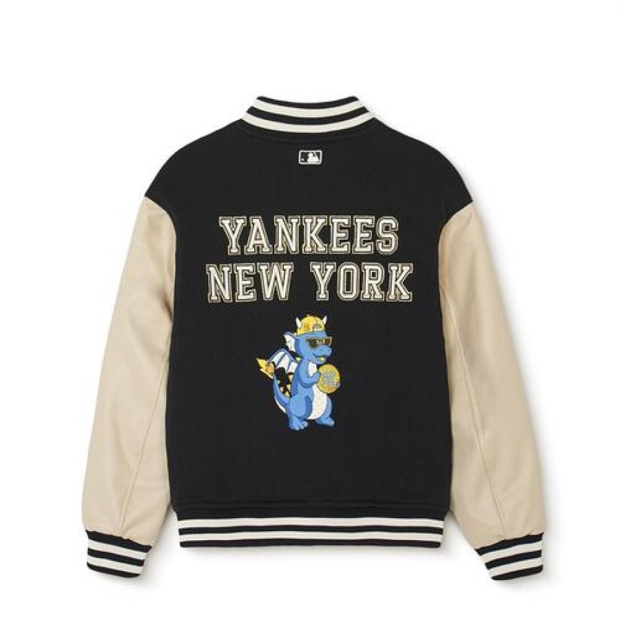 Acc MLB korea Jumpers | [Kids] Dragon Varsity Jumper New York Yankees