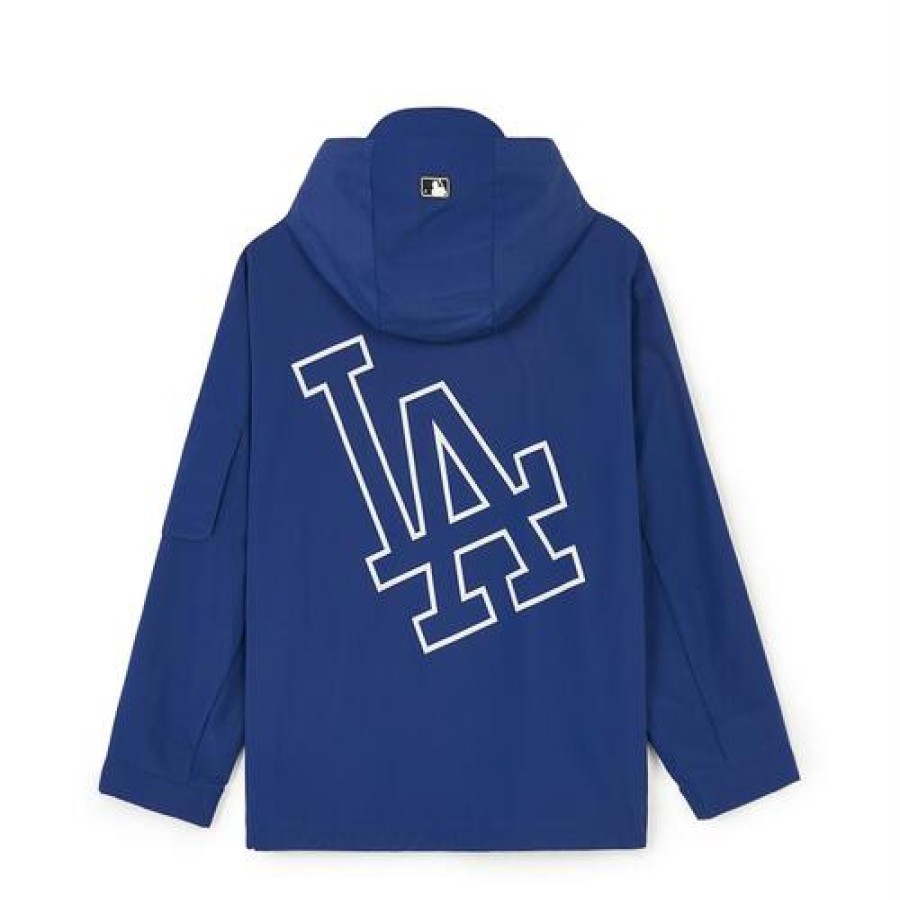 Apparel MLB korea Windbreakers | Gorpcore Reflective Big Logo Windbreaker (Set) Los Angeles Dodgers