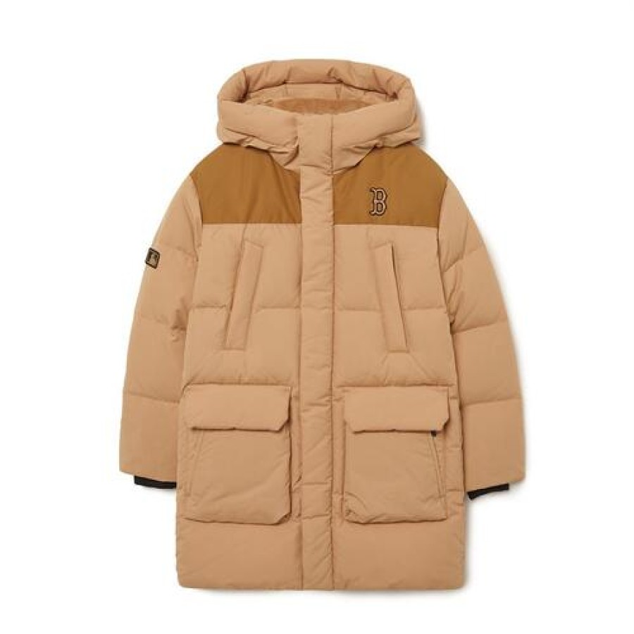 Acc MLB korea Padded Jackets | [Kids] (Goose 8020) Volume Travel Safari Down Jumper Boston Red Sox