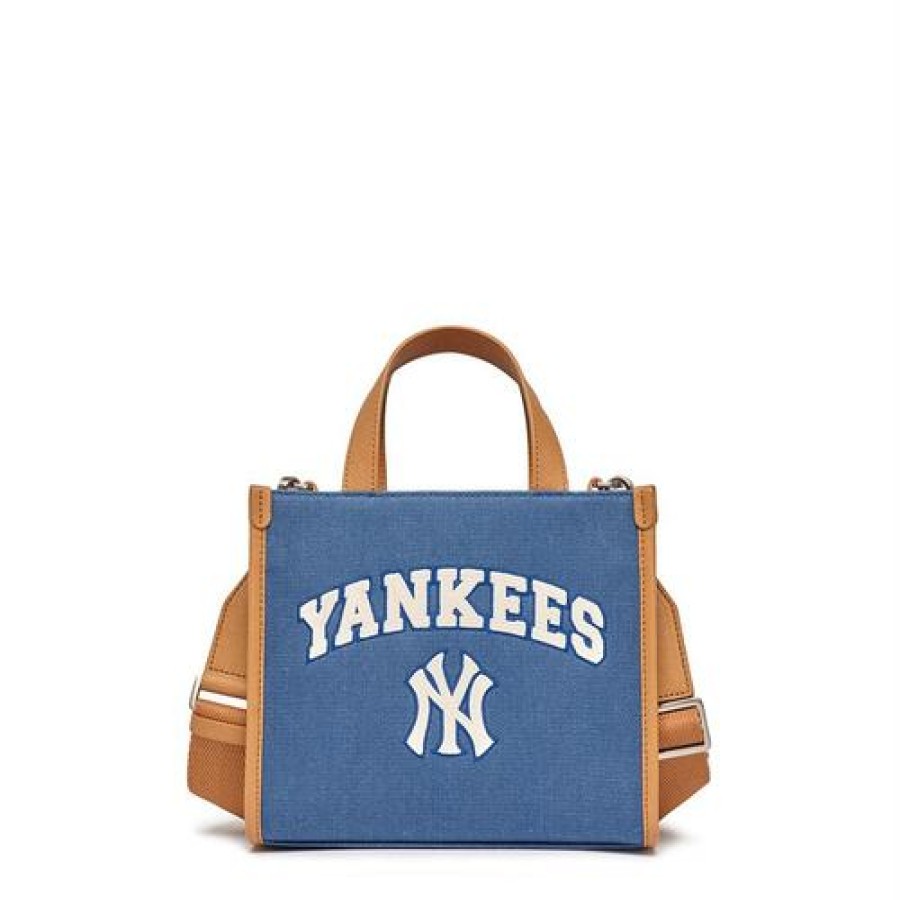 Bag MLB korea | Varsity Basic Canvas S Tote Bag New York Yankees