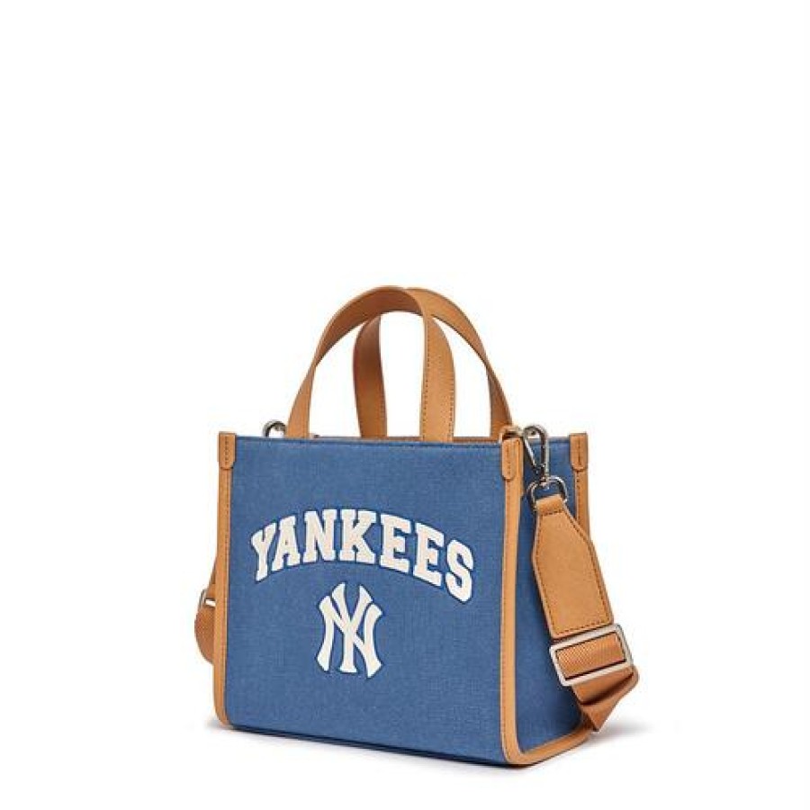 Bag MLB korea | Varsity Basic Canvas S Tote Bag New York Yankees