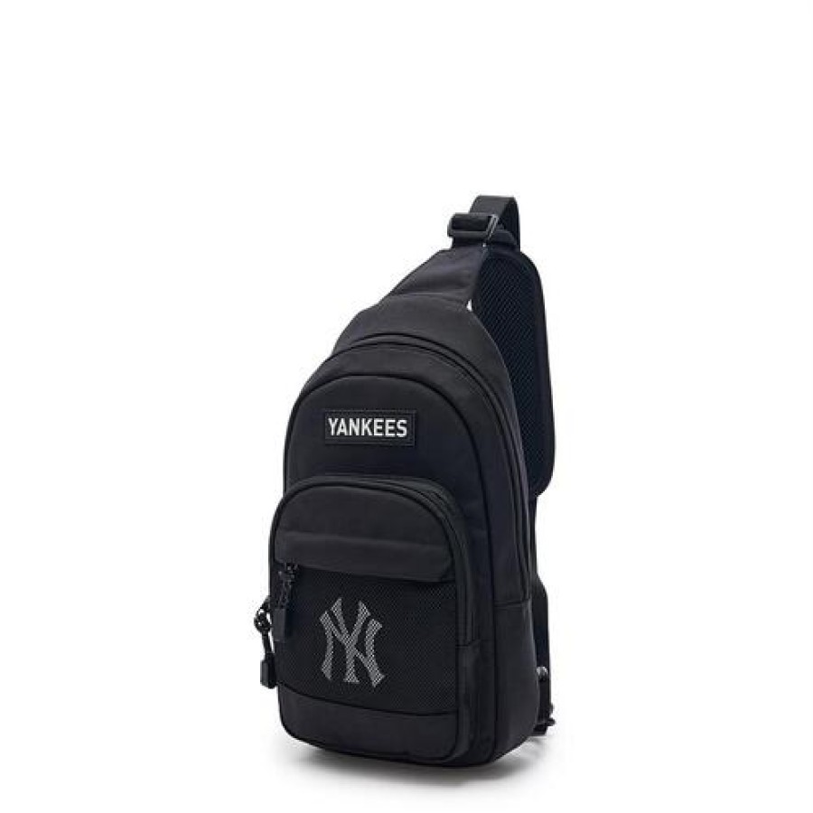 Kids MLB korea Bags | [Kids] Basic Mesh Sling Bag New York Yankees