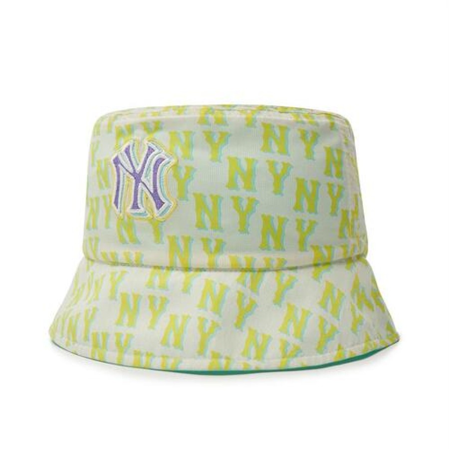 Kids MLB korea Beanies/Hats | [Kids] Monotive Reversible Bucket Hat New York Yankees