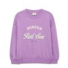 Kids MLB korea T-Shirts | [Kids] Varsity Girl`S Cropped Sweatshirt Boston Red Sox